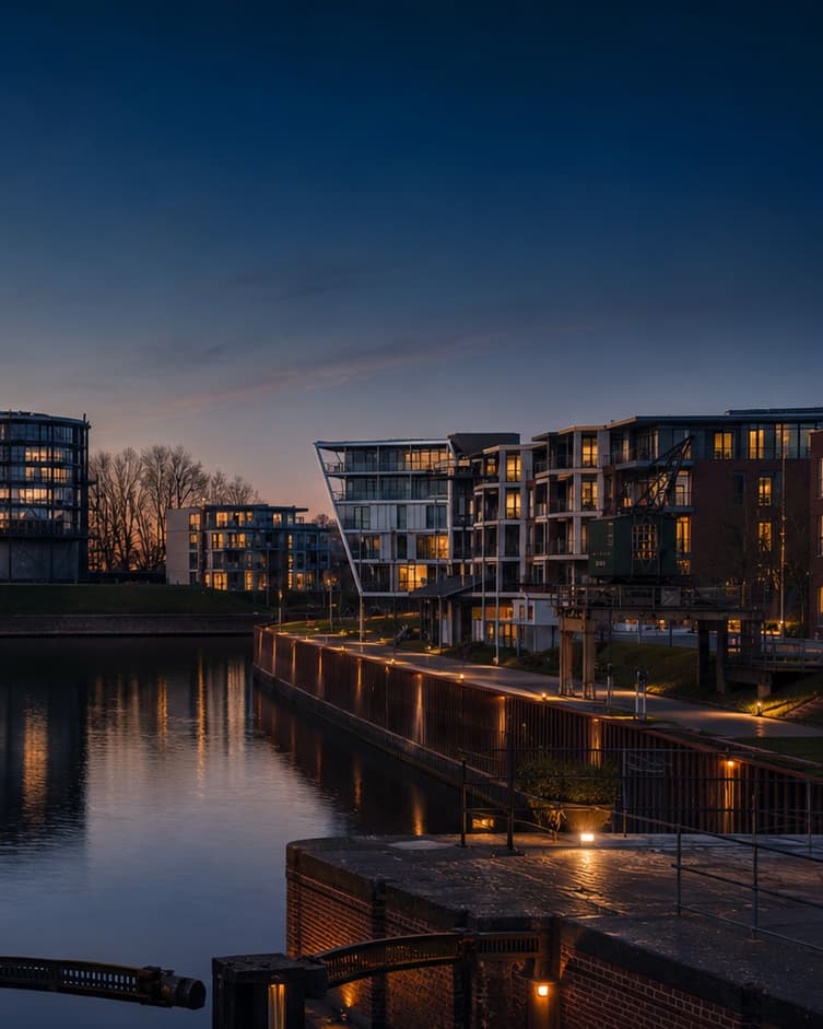 Die Hanse Gold Filiale am Hafen in Stade