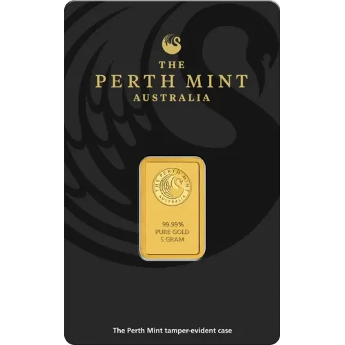 Goldbarren 5 g — Perth Mint, 999,9/1000