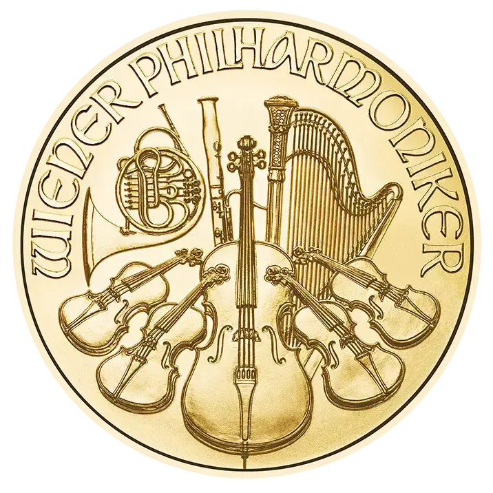 Wiener Philharmoniker Gold — Österreich, 999,9/1000